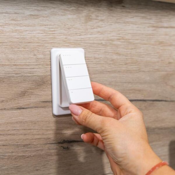 RC button 4 on wall mount