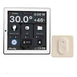 Wall display and sensor